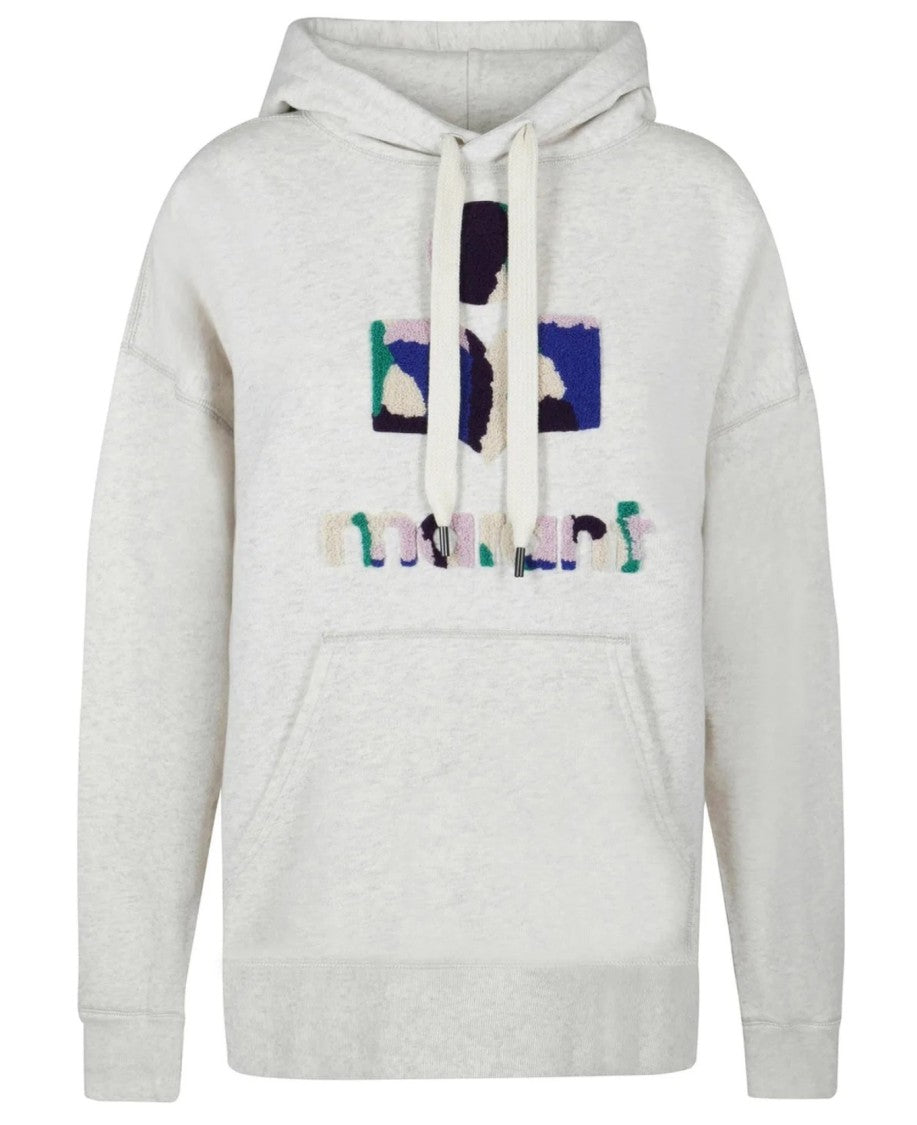 Isabel Marant Relaxed-Fit Hoodie With Embroidered Logo Detail