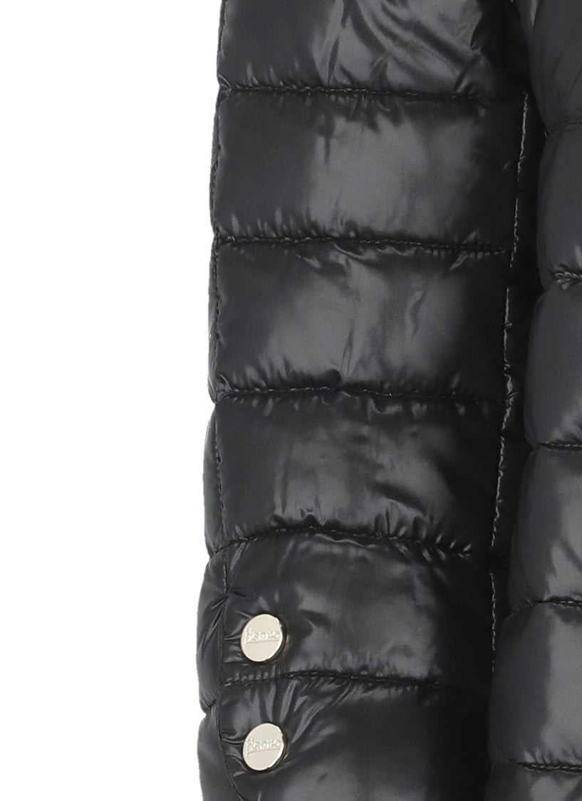Herno Black Elsa Quilted Down Jacket
