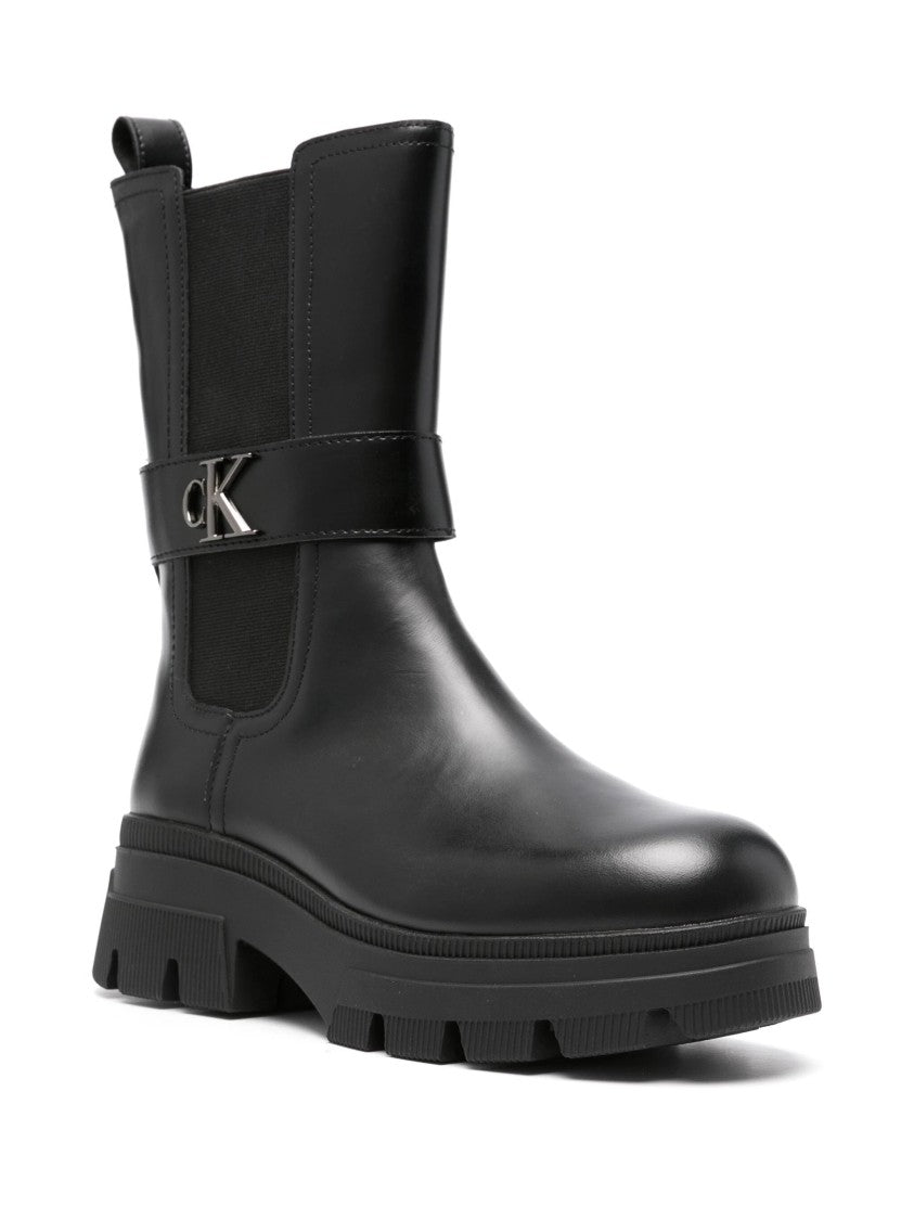 Calvin Klein Jeans Chunky Combat Chelsea Boots