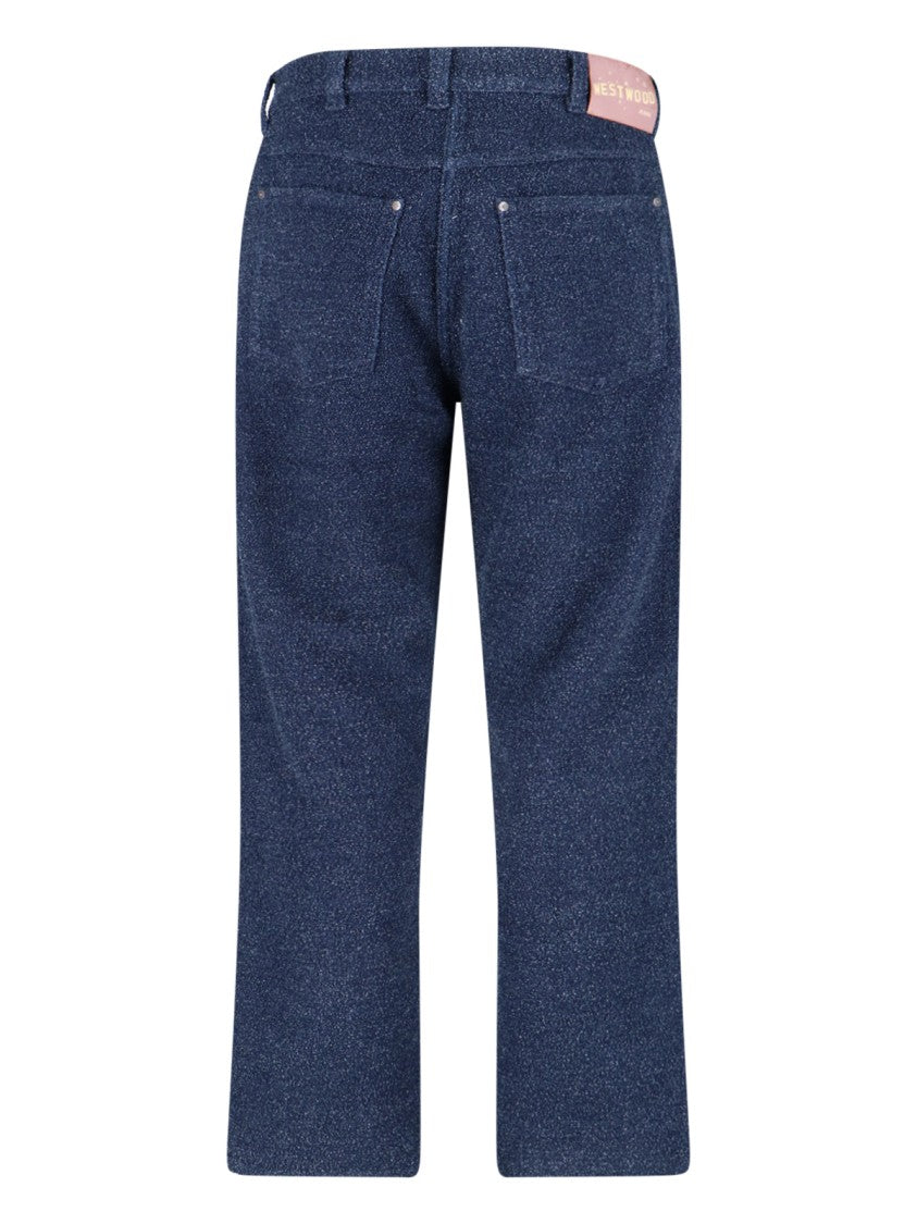 Vivienne Westwood Straight-Leg Trousers With Textured Fabric