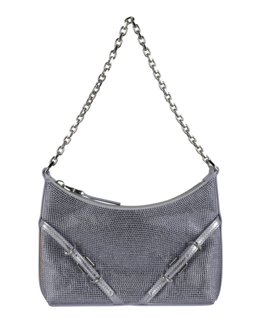 Givenchy Mini Voyou Party Shoulder Bag In Satin