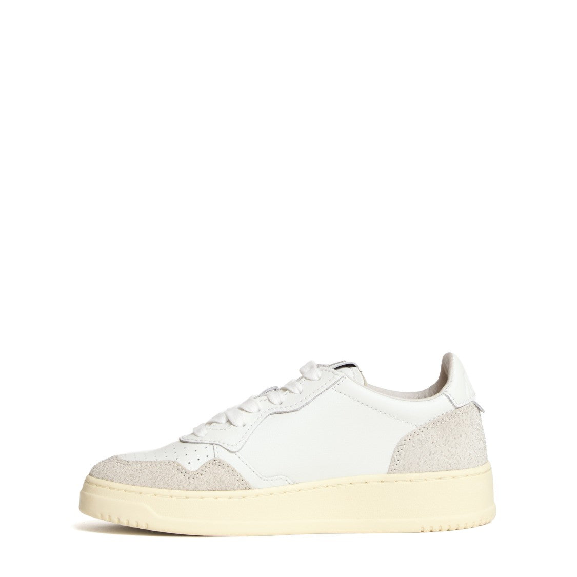 Autry Soft Leather Suede Medalist Low Sneakers
