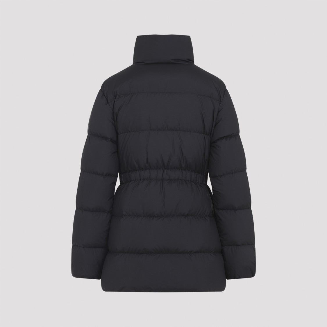 Moncler Padded Quilted Brossette Jacket With Stand-Up Collar