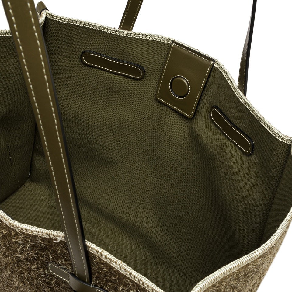 Marcella Spacious Suede Leather Shopper