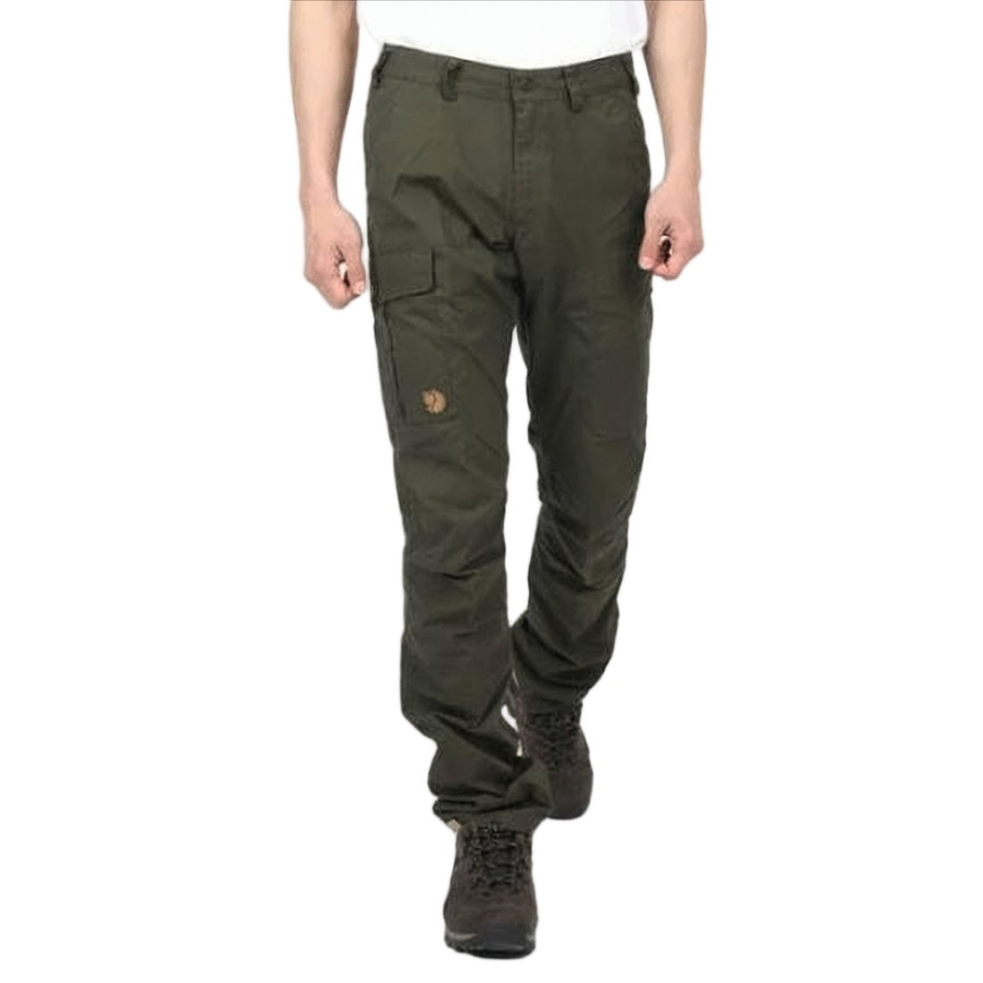 Fjallraven Kanken Tailored Straight Pants With Functional Cargo Pocket