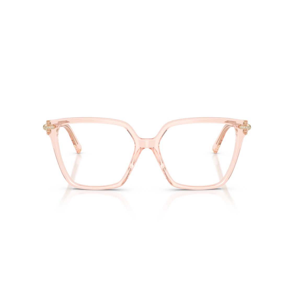 Tiffany & Co. 0Tf2290bu Translucent Soft Pink Acetate Eyeglasses