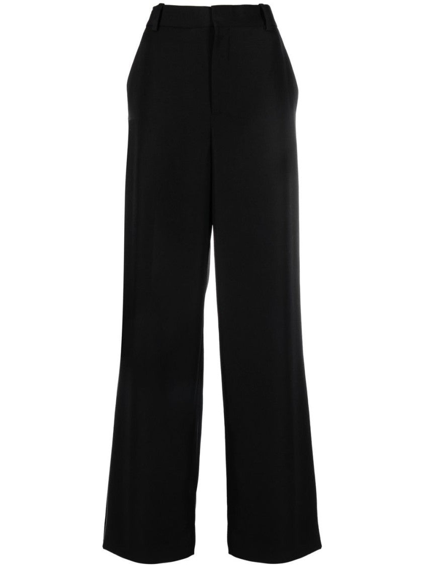 Balmain Mid-Rise Wide-Leg Trousers