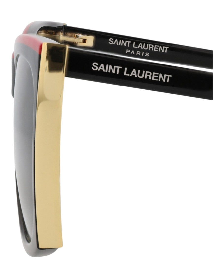 Saint Laurent Square-Frame Recycled Acetate Sunglasses