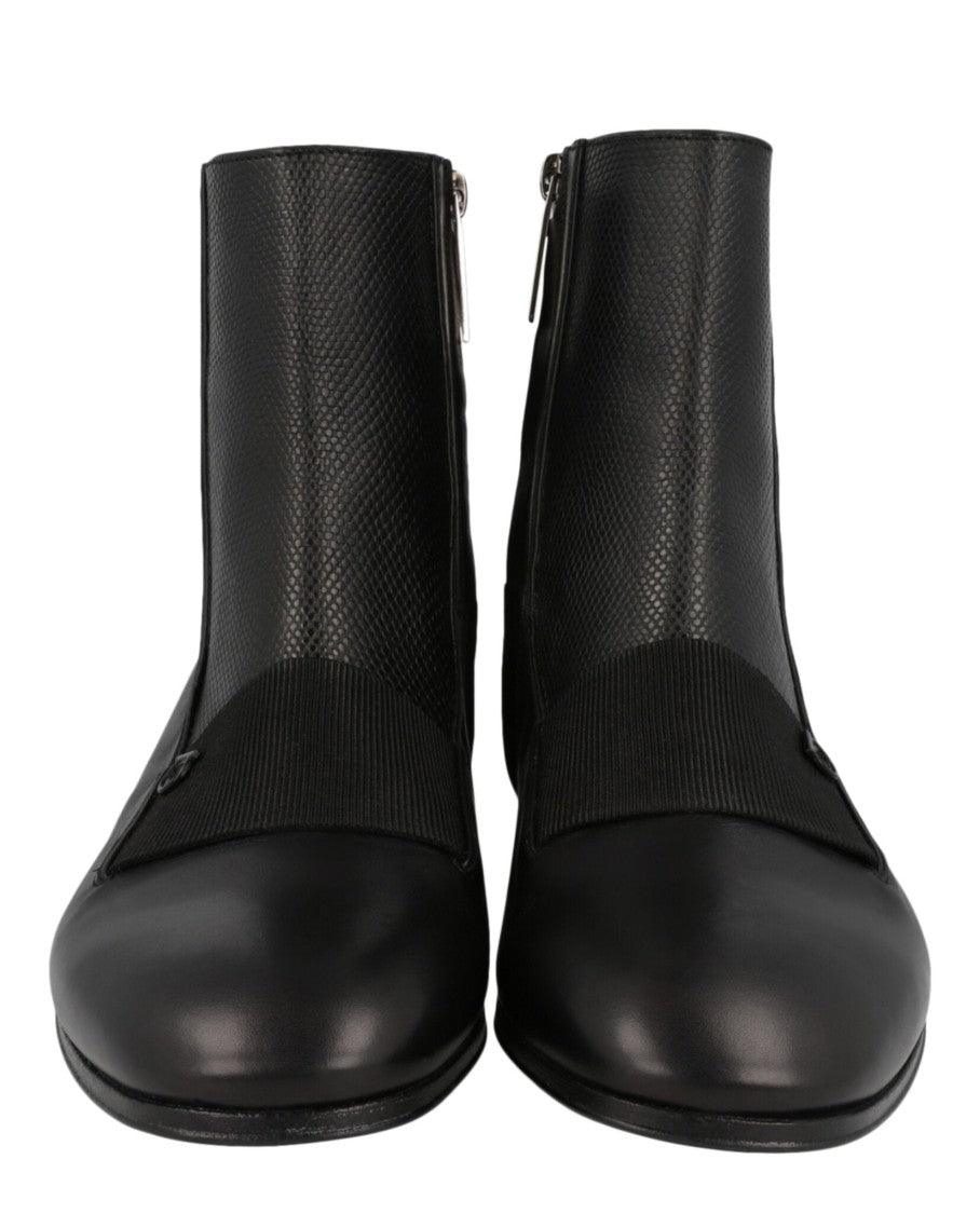 Ferragamo Geminiano Gancini Ankle Boots