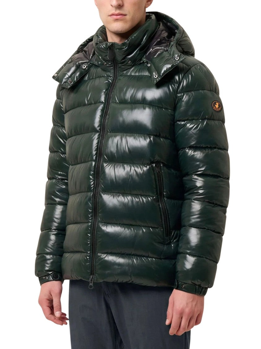 Save The Duck Florian High-Shine Quilted Recycled Nylon Down Jacket