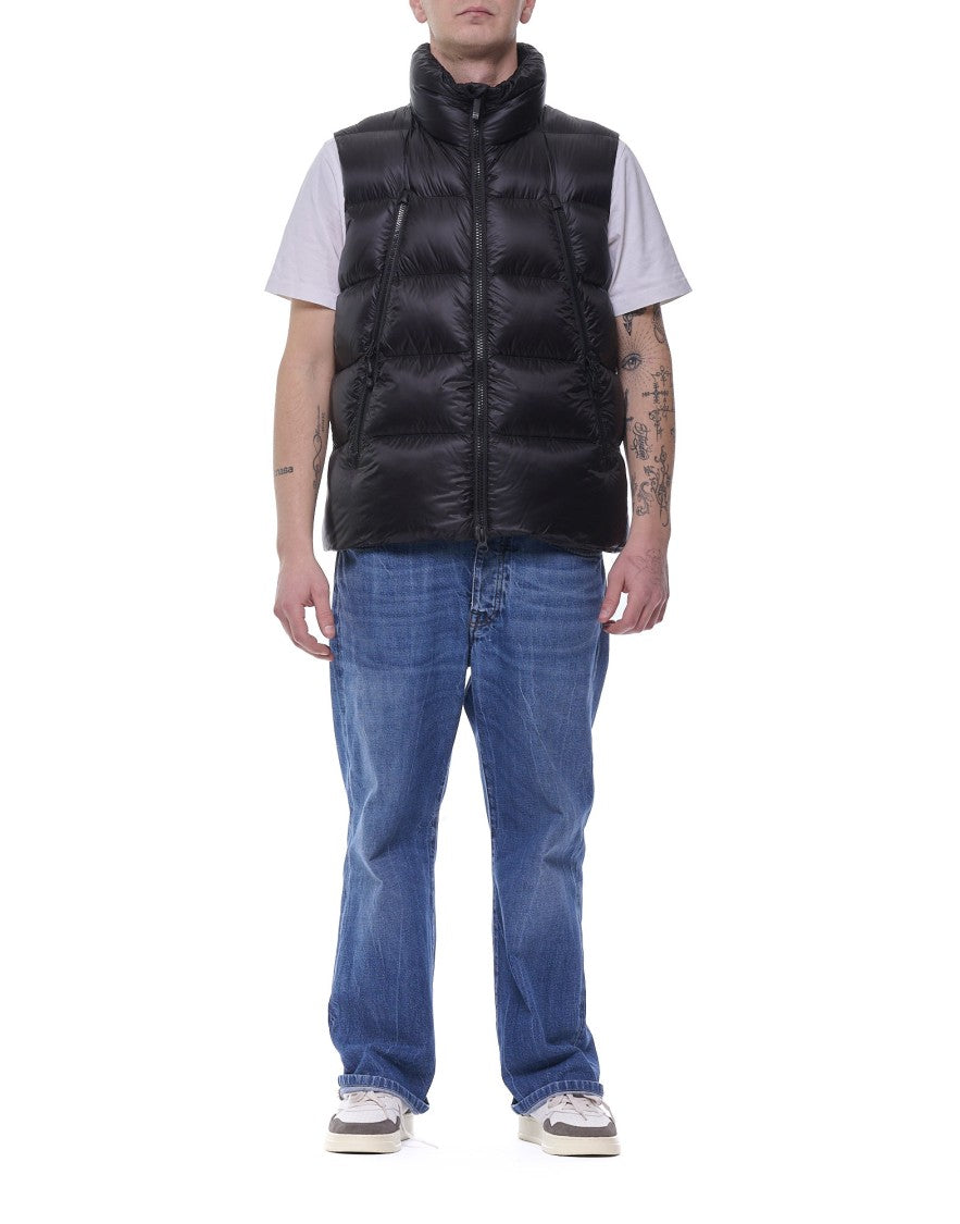Outhere Matte Technical Nylon Puffer Vest