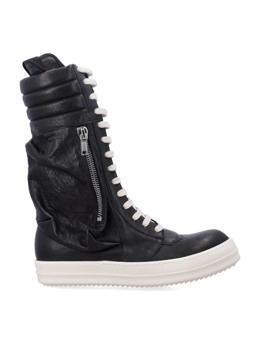 Rick Owens Cargo Geobasket Sneakers
