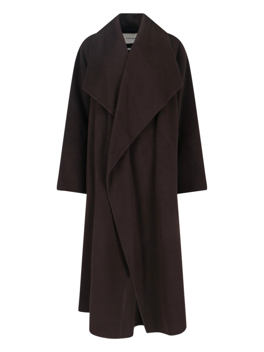 Ivy & Oak Carrie Rose Short Coat With Wide Lapels