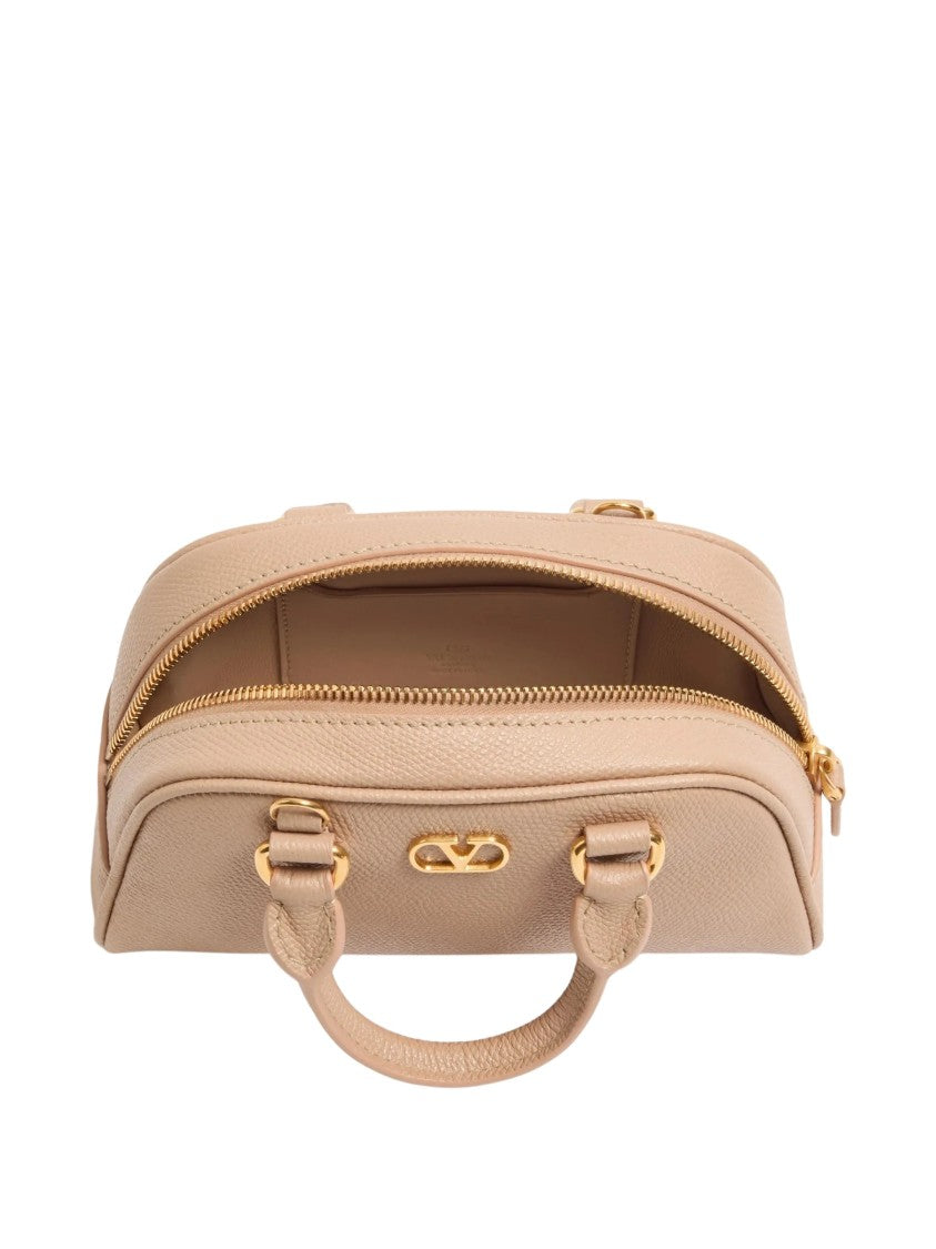 Valentino Mini Bag Elongated Gold-Accent Mini Bag