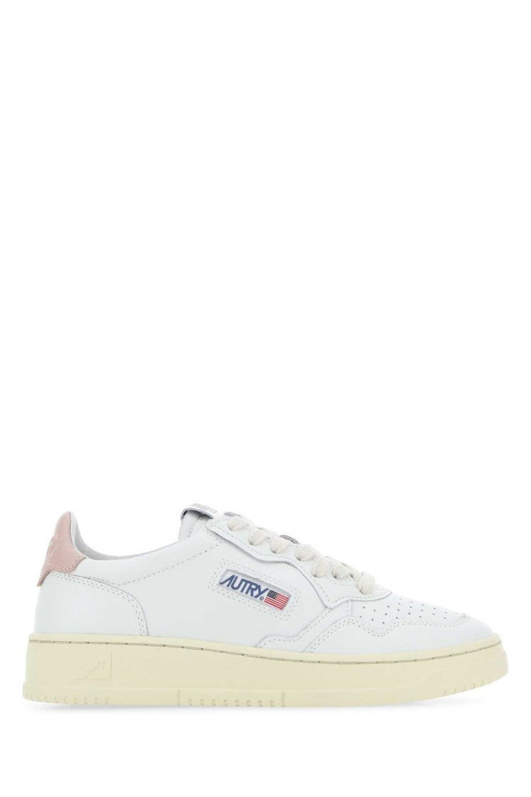 Autry White Leather Medalist Sneakers