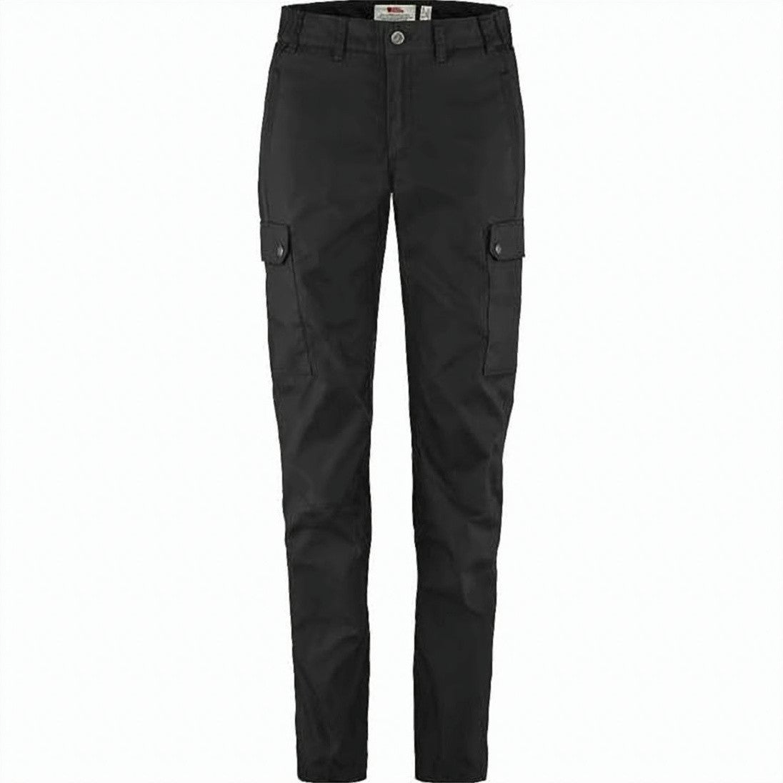 Fjallraven Kanken Straight-Fit Black Pants With Tailored Design