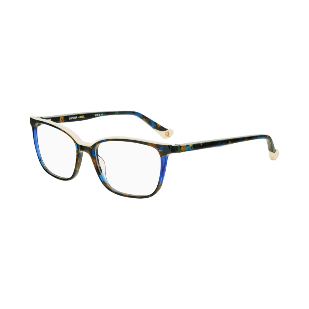 Etnia Barcelona Bayona Rectangular Tortoiseshell And Blue Acetate Eyeglasses