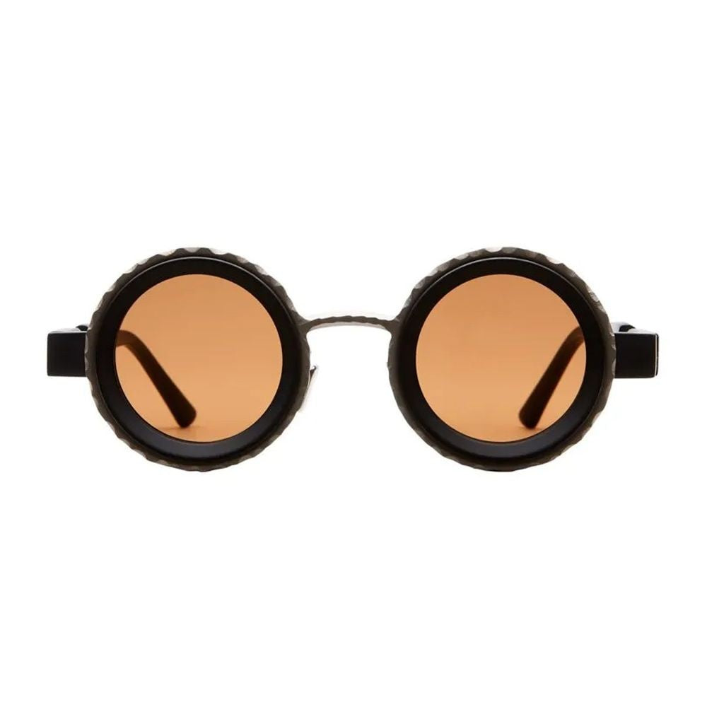 Kuboraum Maske Z3 Acetate Metal Round Sunglasses