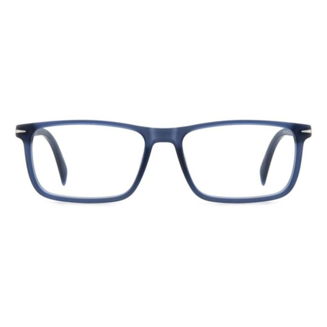 David Beckham Db 1019 Rectangular Eyeglasses In Deep Blue