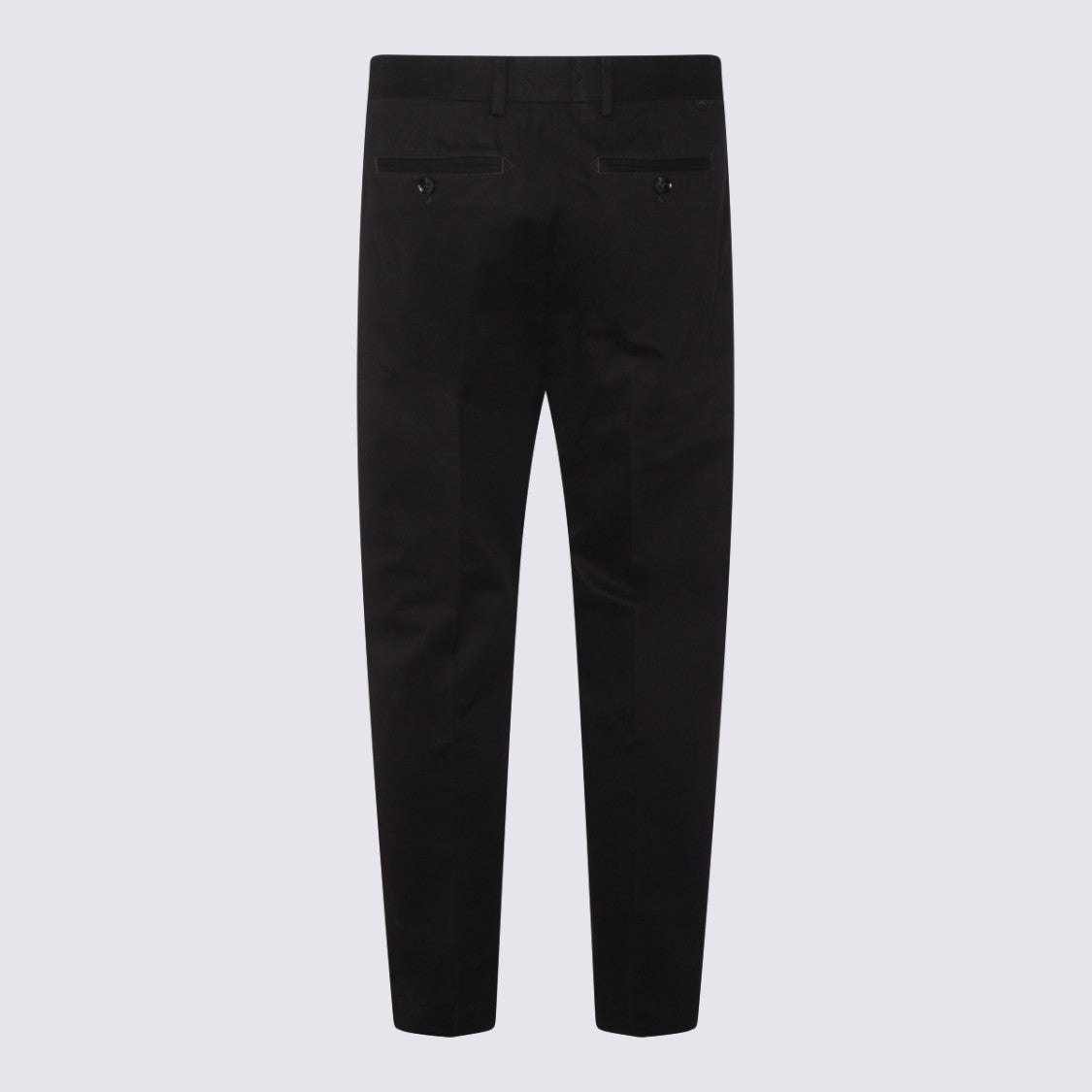 Tom Ford Black Tailored Trousers With Slim Fit