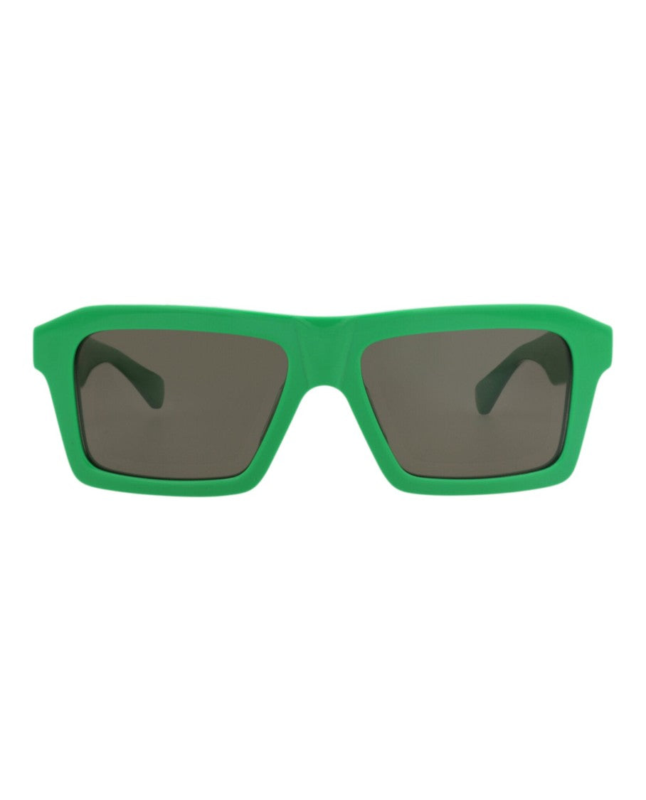 Bottega Veneta Bold Square-Frame Sunglasses In Recycled Acetate
