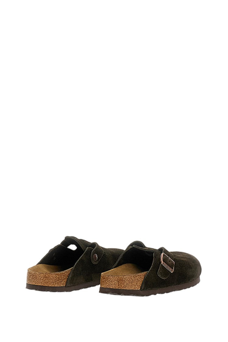 Birkenstock Dark Brown Boston Clogs