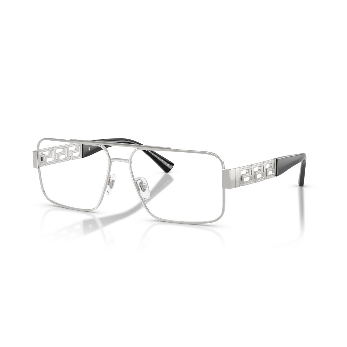 Versace 0Ve1308 Rectangular Steel Eyeglasses