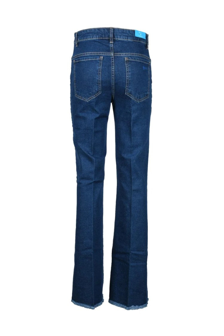 ..,Merci Rose Blue Rose Slim Fit Jeans