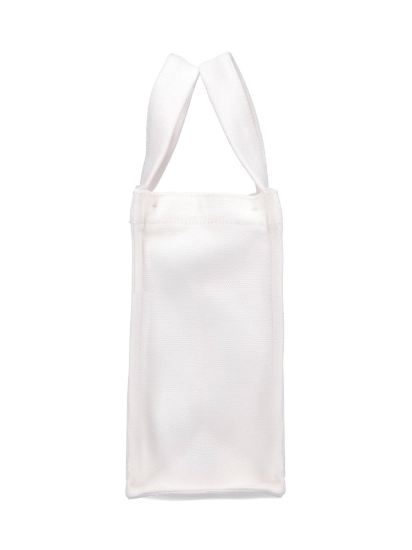 Patou Logo Tote Bag – White