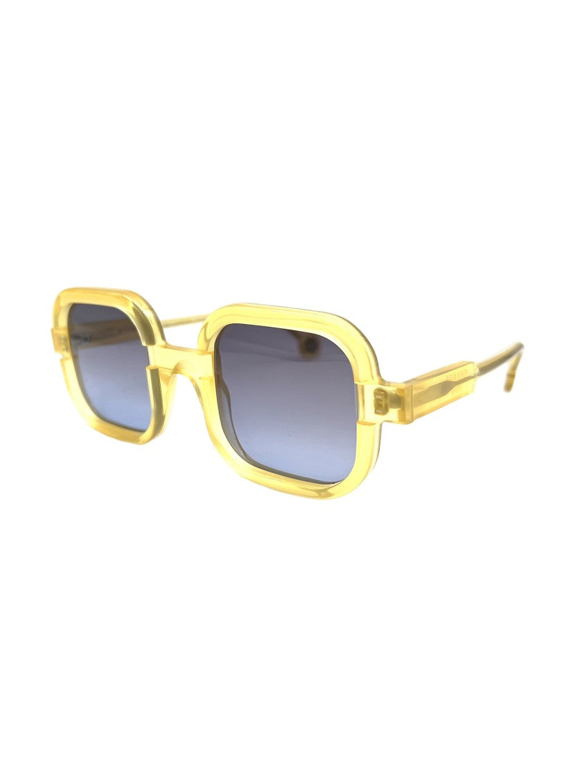 Anne & Valentine Yellow Orange Acetate Celluloid International Sunglasses