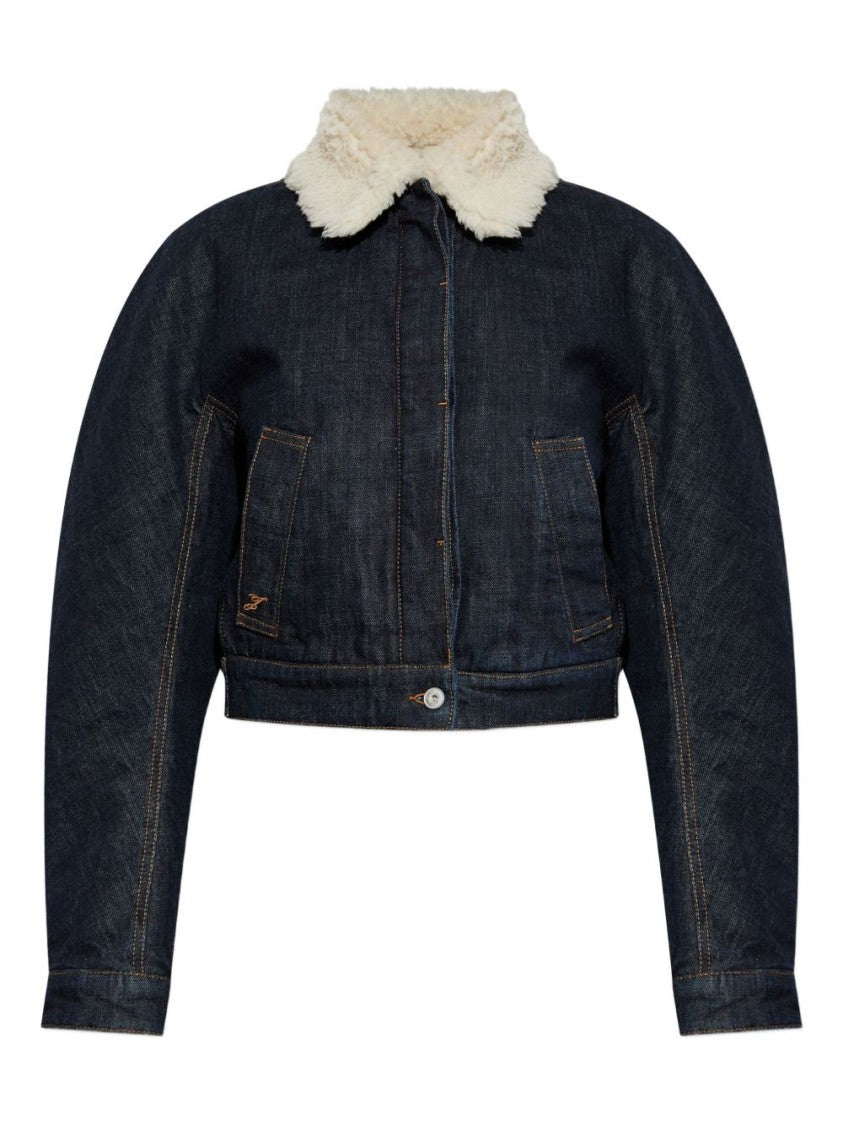 Jacquemus Cropped Denim Jacket