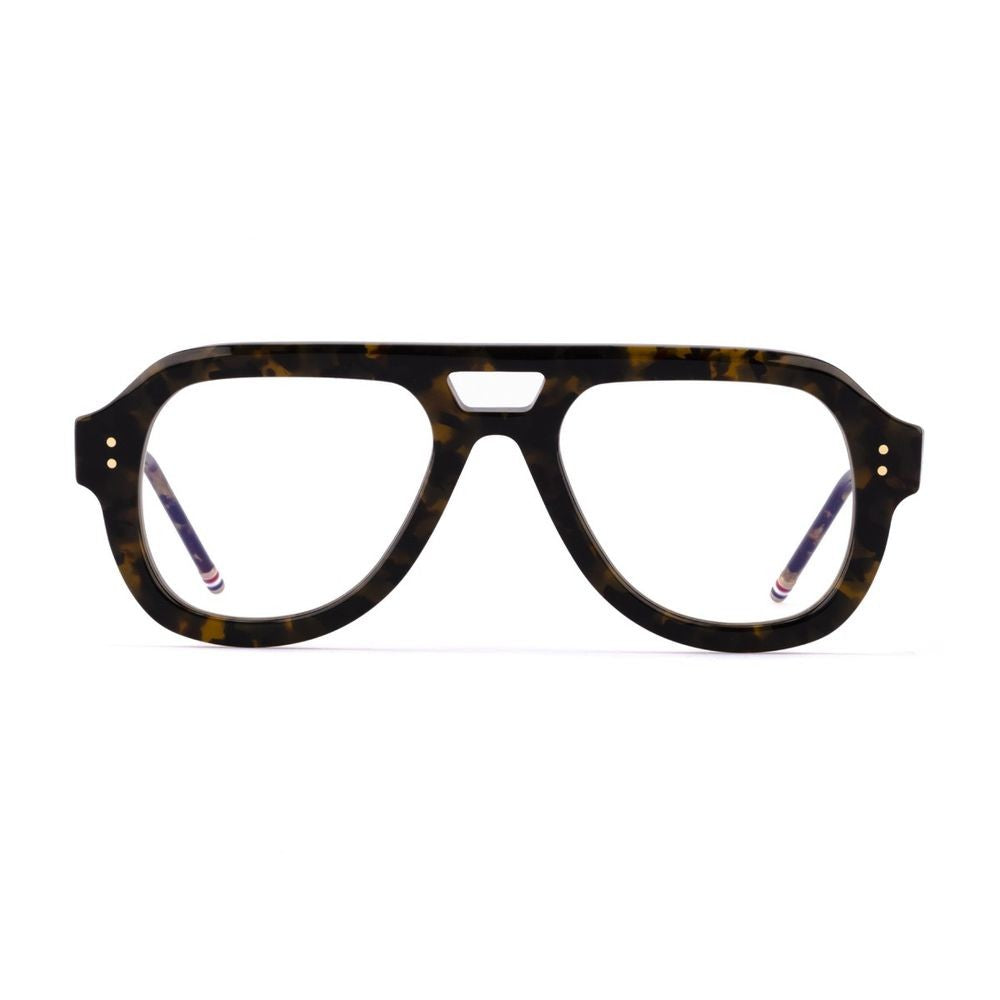 Thom Browne Ueo923a - G0002 Dark Brown Havana Acetate Aviator Eyewear