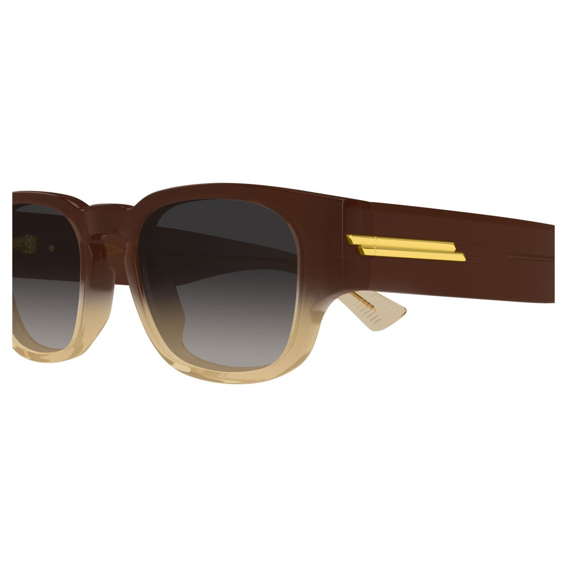 Bottega Veneta Bv1460s Rectangular Frame Sunglasses