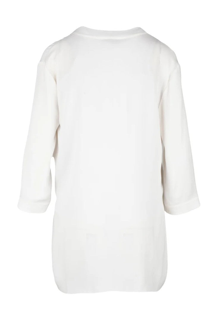 Giorgio Armani Silk Blouse - White
