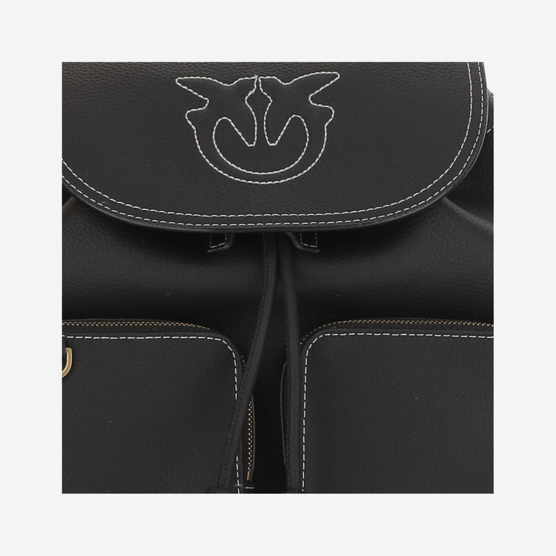 Pinko Carrie Leather Backpack