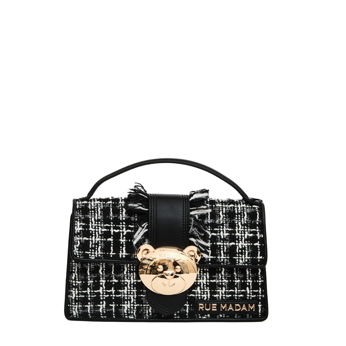 Rue Madame Rectangular Handbag In Black