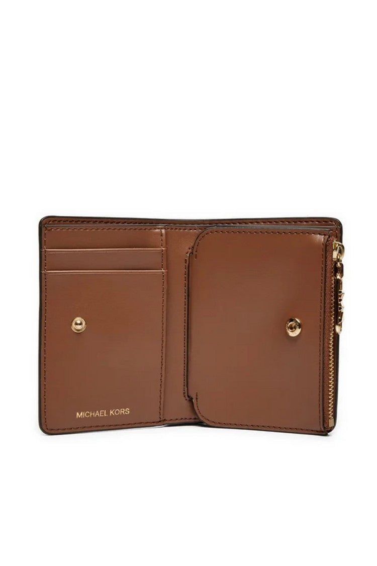 Michael Kors Brown Textured Leather Wallet