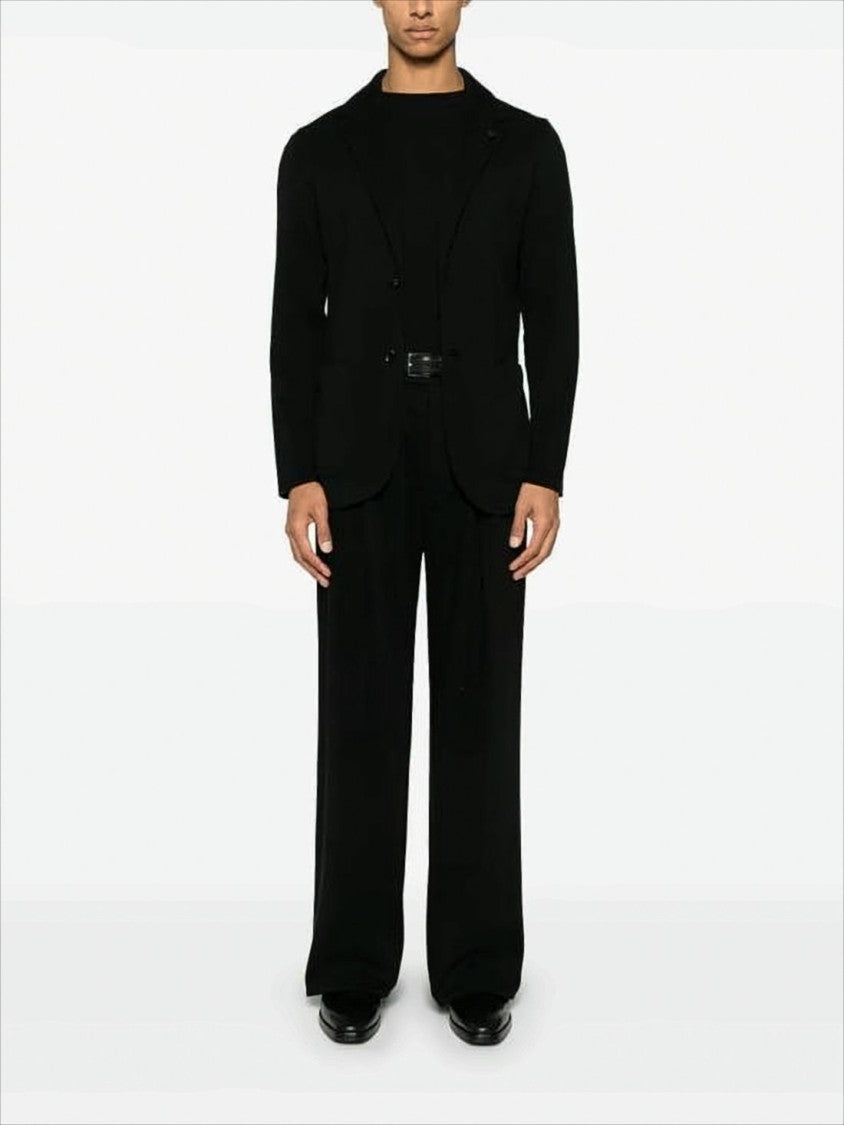 Lardini Two-Button Tailored Jacket With Minimalist Design