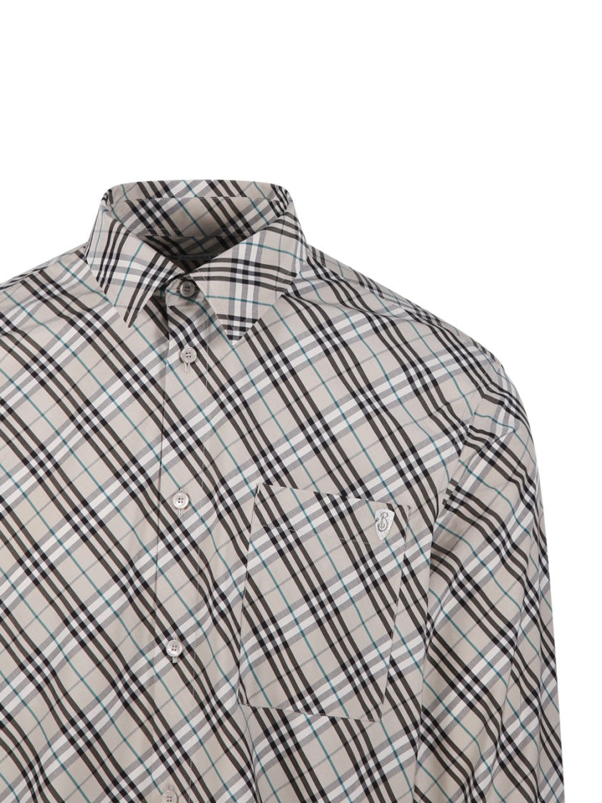 Burberry Classic Plaid Button-Down Shirt