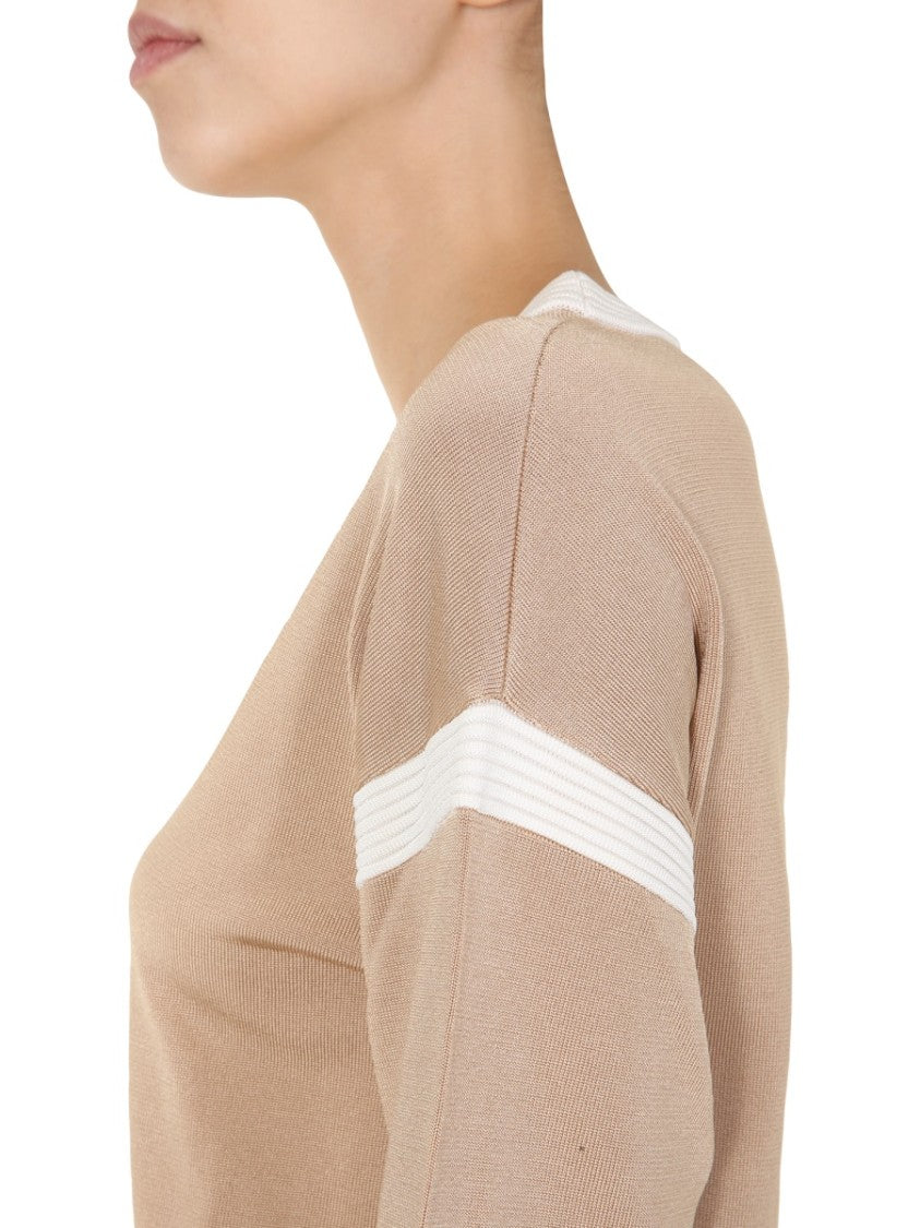 Boutique Moschino Round Neck Knit Sweater