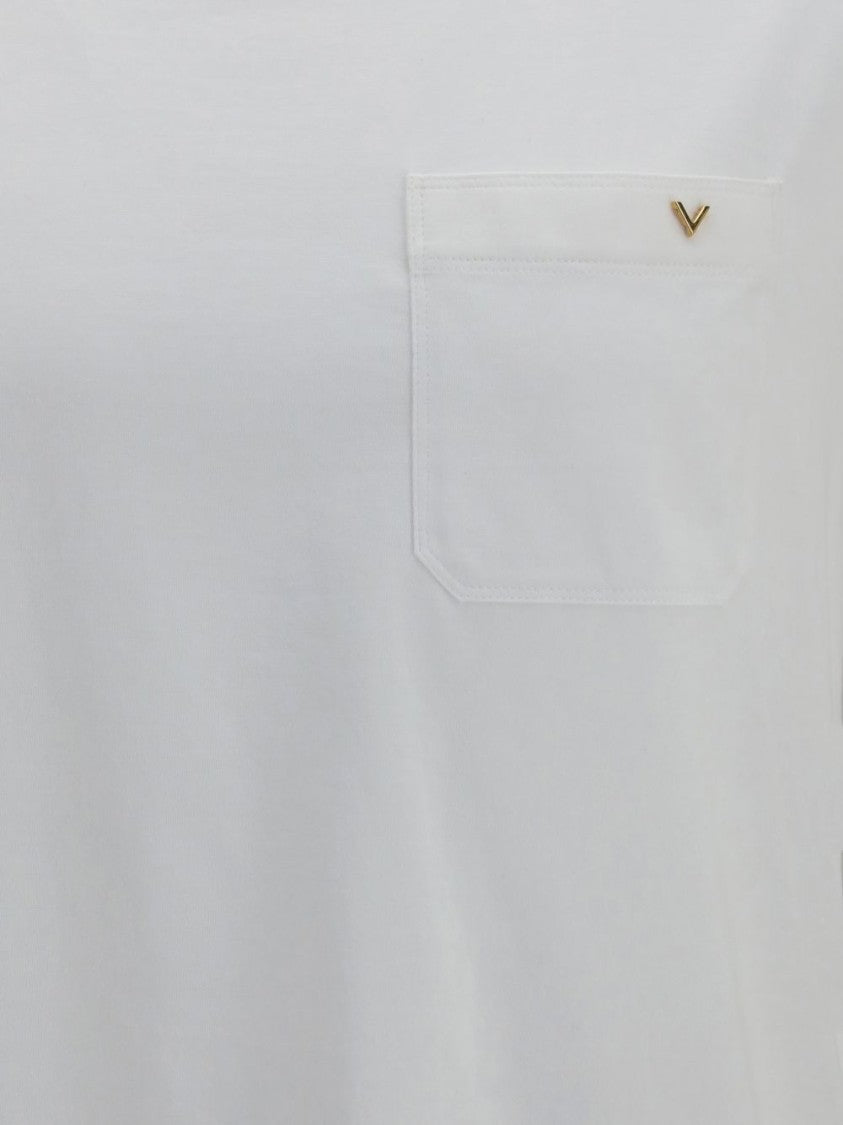 Valentino Garavani Classic Short-Sleeve Metallic T-Shirt