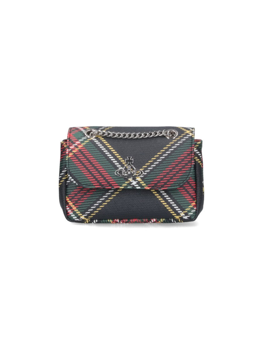 Vivienne Westwood "Small" Multicolor Tartan Bag