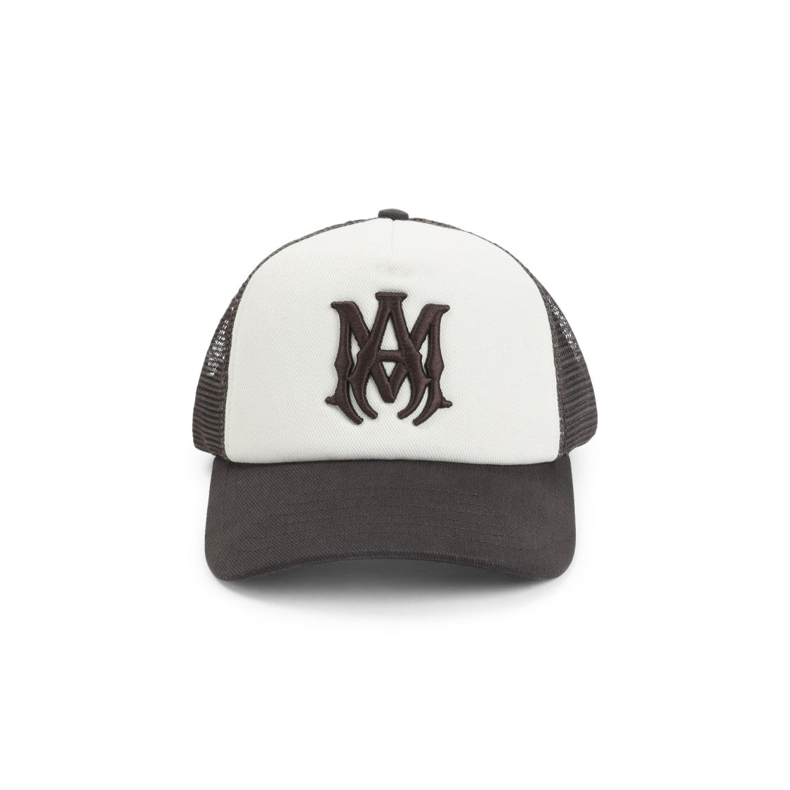 Amiri Structured Cotton Hat With Mesh Back Panels And Embroidered Logo
