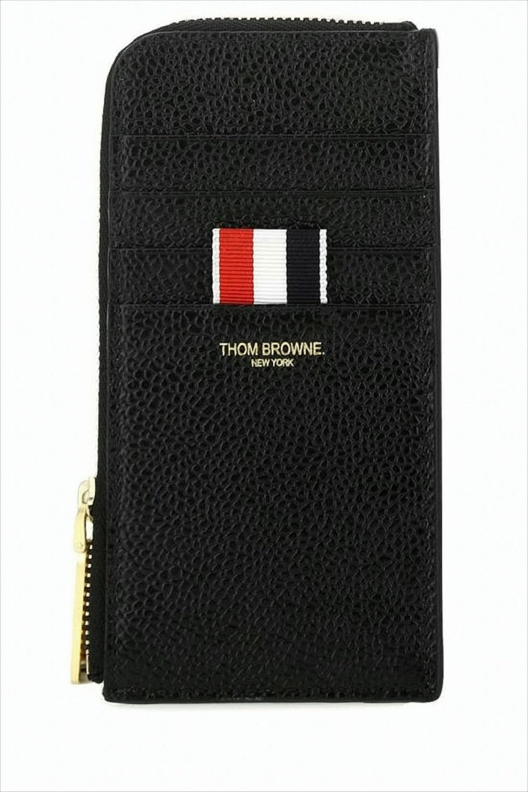Thom Browne Textured Leather Compact Card Wallet