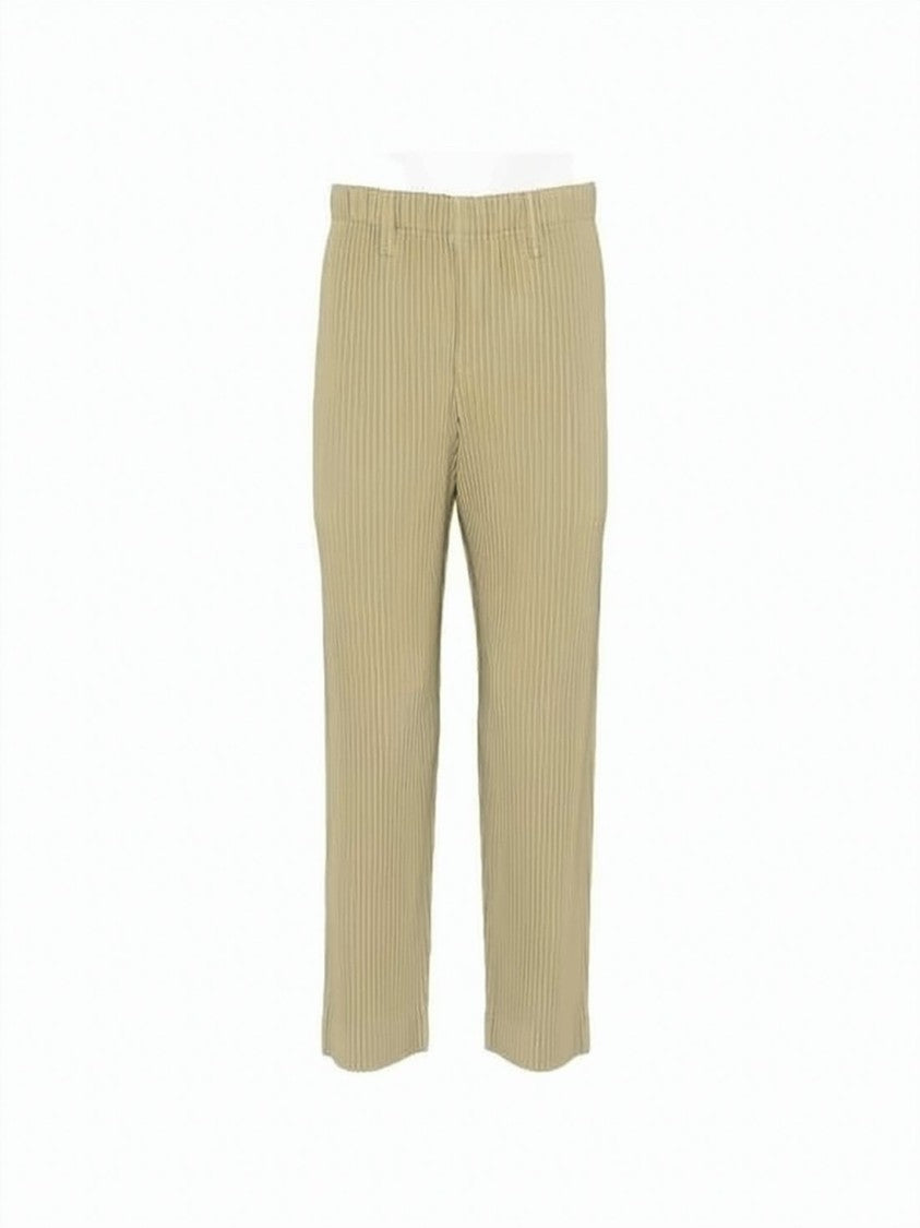 Homme Plissé Issey Miyake Pleated Textured Straight Pants
