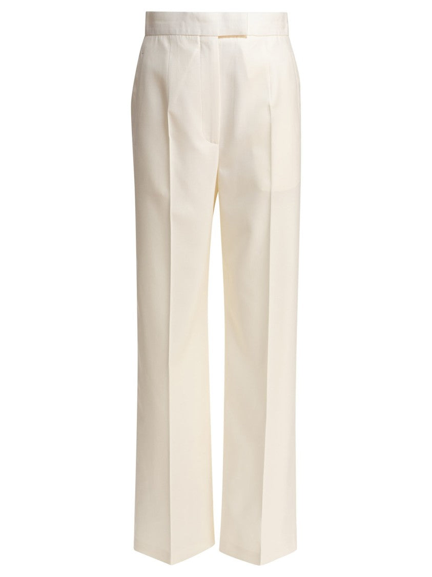 Alexander Mcqueen Tailored High-Waist Trousers In Wool