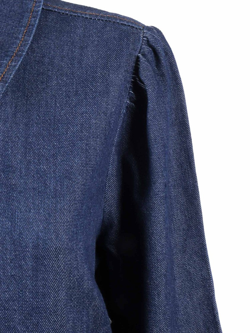 7 For All Mankind Halona Puff Sleeve Shirt