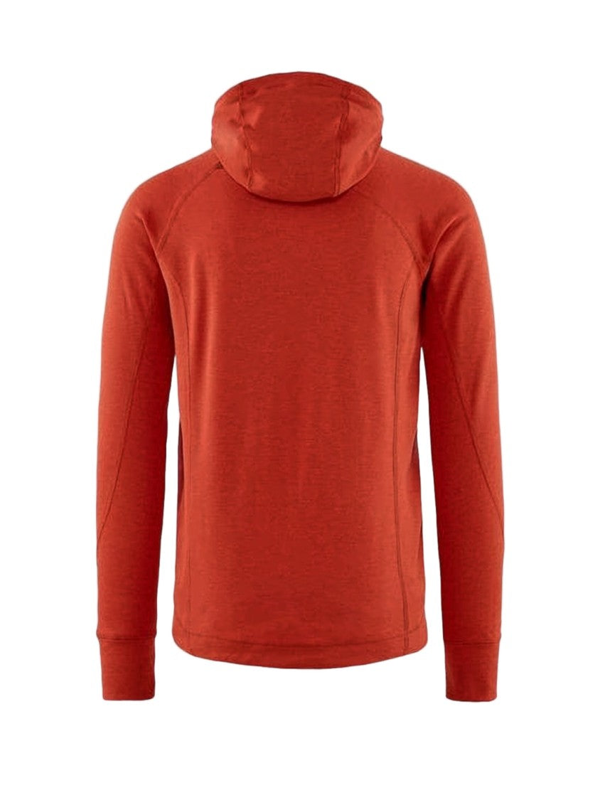 Klattermusen Minimalist Orange Klattermusen Jacket With Hood And Zippered Pockets