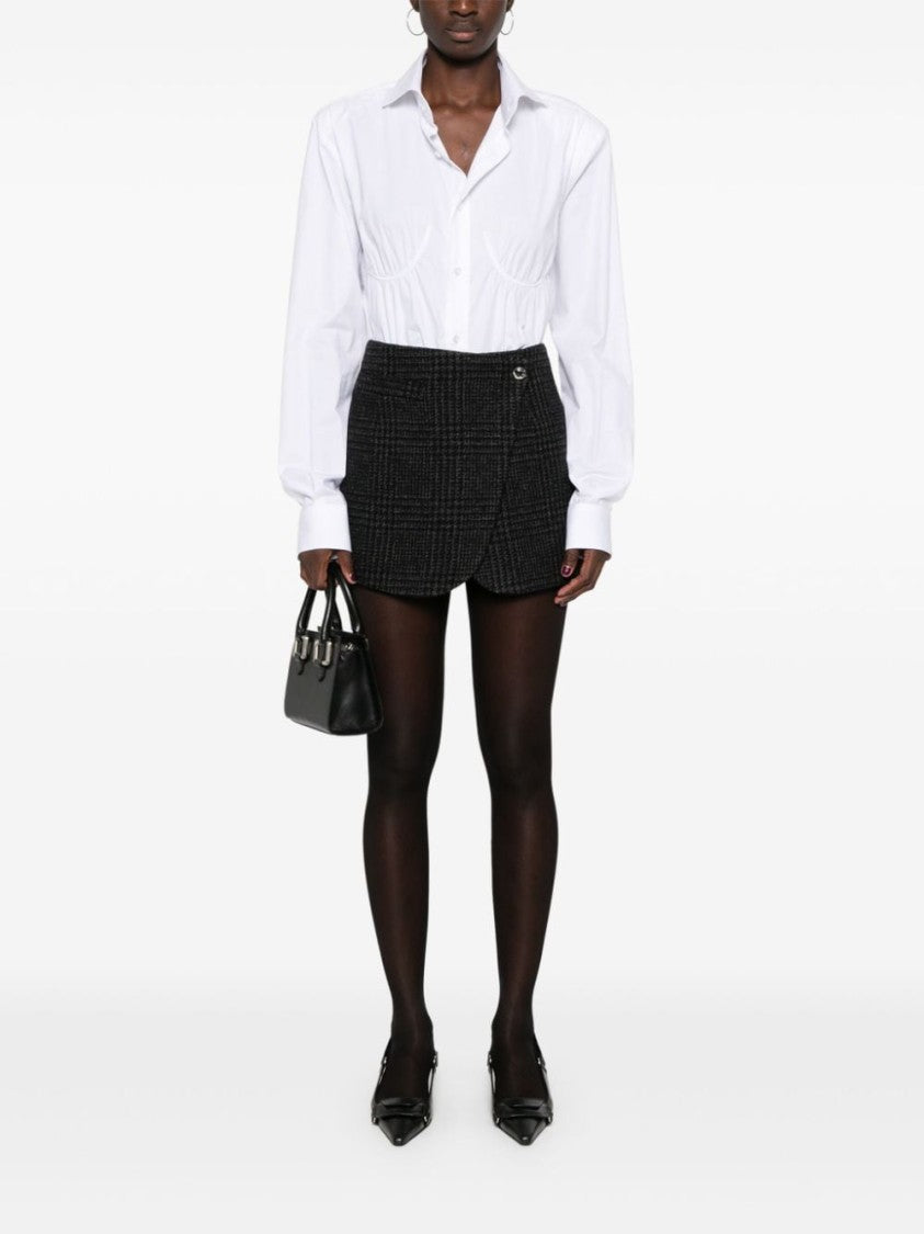 Coperni Prince Of Wales Check Mini Skirt