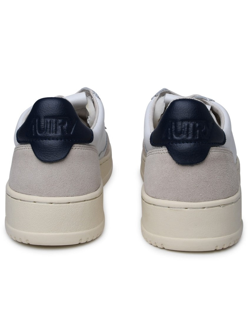 Autry Two-Tone Leather Sneakers